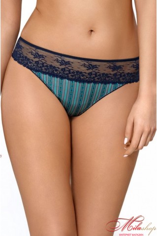 Трусики стрінги з мереживом Kinga S 563/1 PRINT